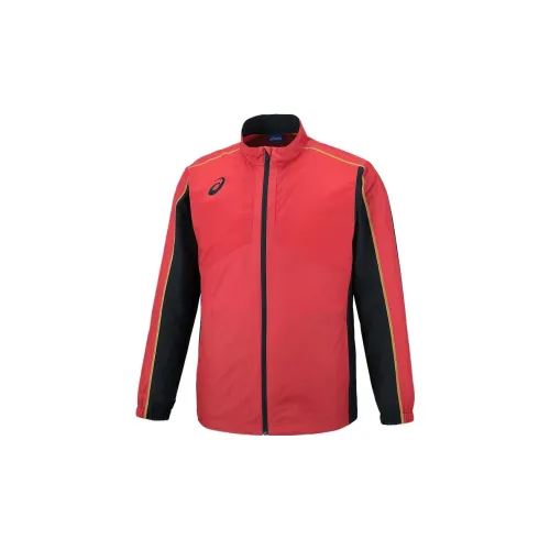 Asics Windbreaker Jackets Men Red