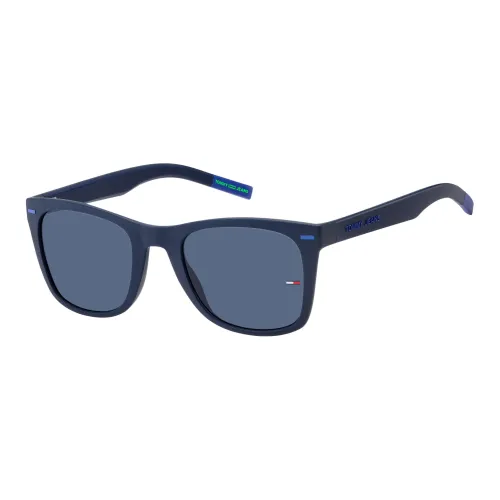Tommy Hilfiger Square Sunglasses Unisex Blue