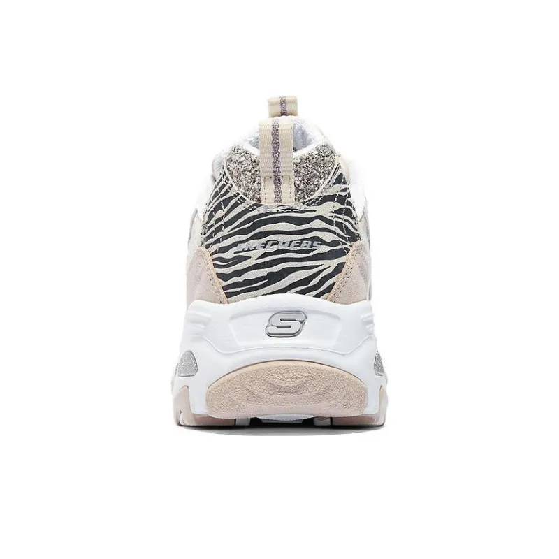 Skechers D'LITES 1.0 Cushioning Anti Slip Wear Resistant Coverage Impact Resistant Low Top Casual Shoes-3