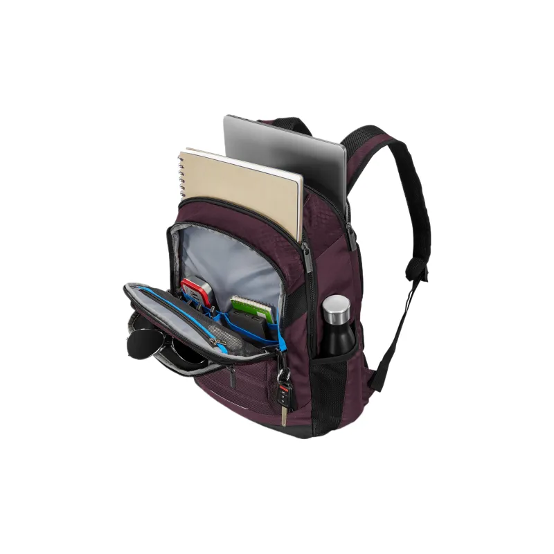 SAMSONITE Polyester Laptop Backpack Men's Red Purple-3