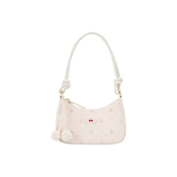 SEM/R PU Shoulder Bag, Crossbody Bag Small Size Women's Milk White 10501 Dream Pink 60302 Denim Blue 80300