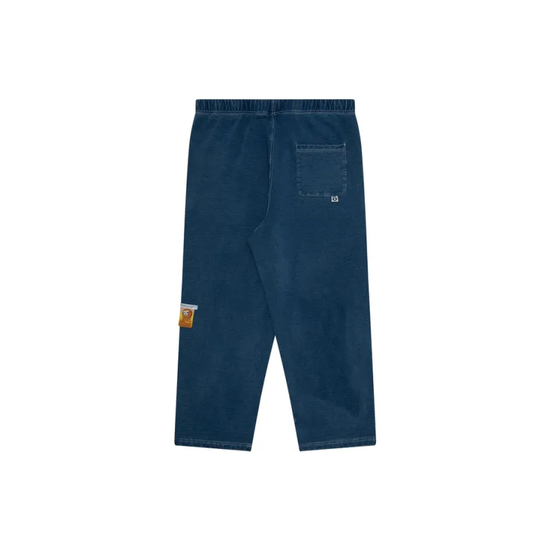 Aape Logo embossed Straight leg Jeans-1