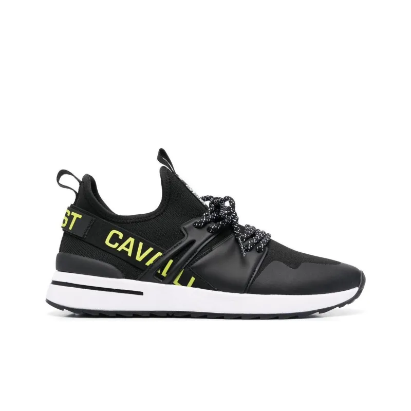 Just Cavalli Low-Top Casual Shoes Men's Black-1