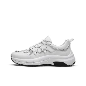 CROWN Running Shoes Men's White One Yard Larger