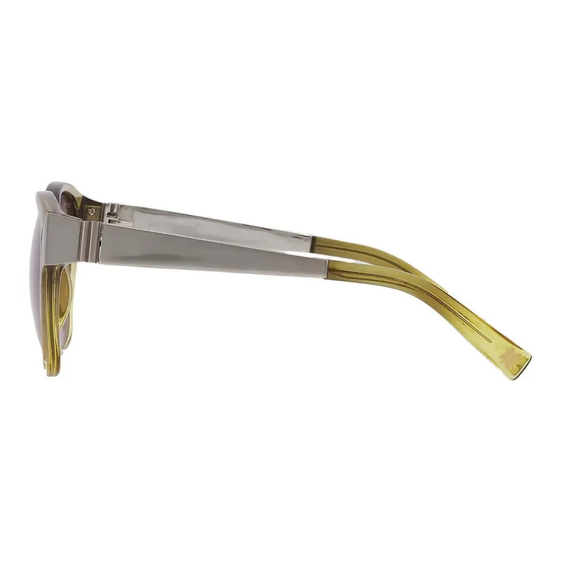 Yohji Yamamoto Acetate Irregular Shape Sunglasses Unisex Yellow-3