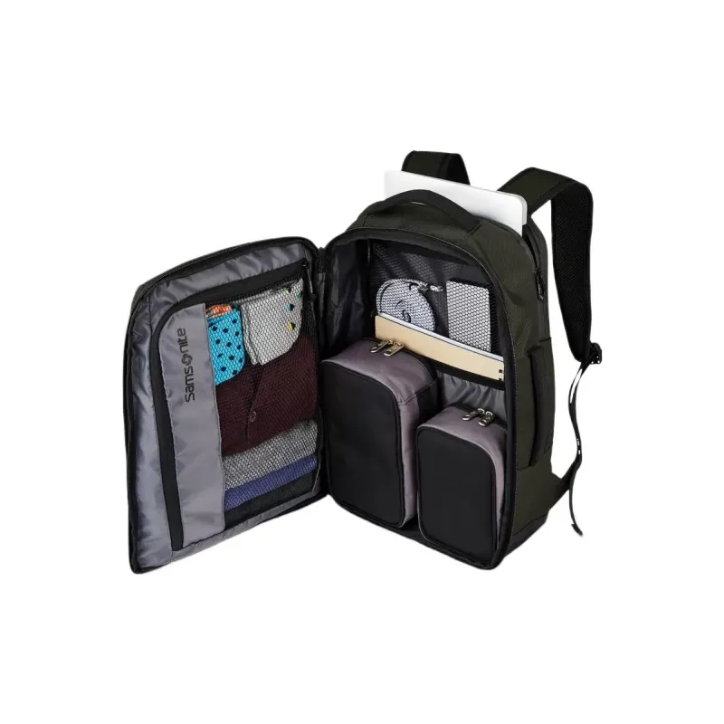 SAMSONITE Polyester Travel Bags Laptop Bags Backpack Men's Olive-1