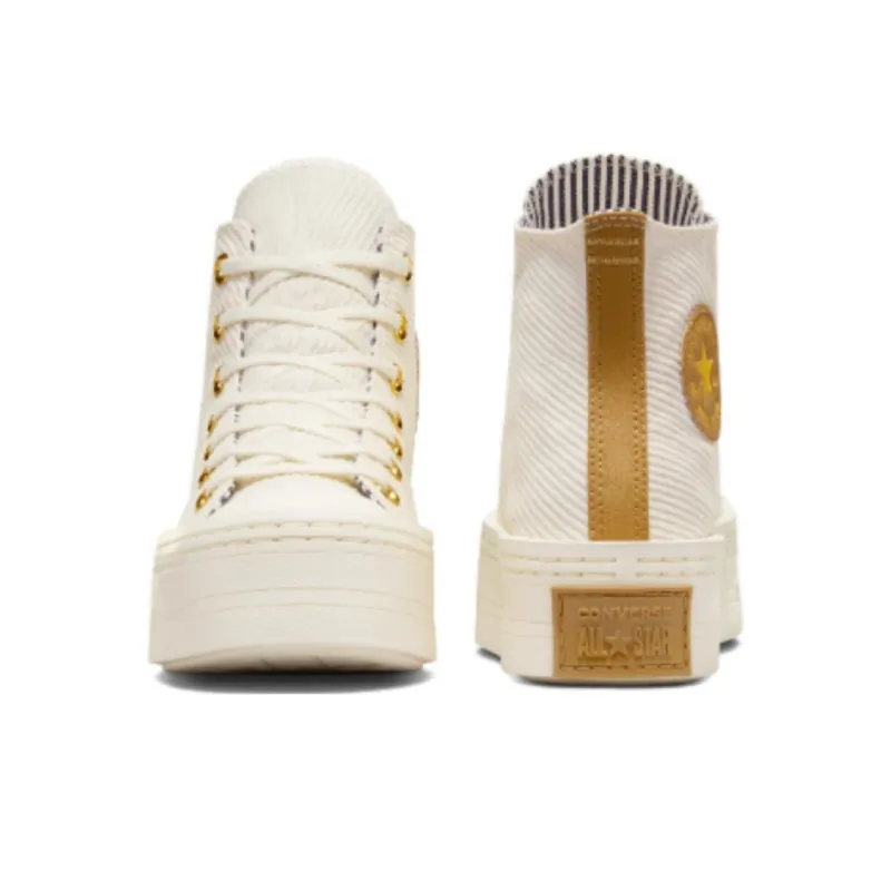 Converse Chuck Taylor All Star Anti Slip Wear Resistant Skateboard Shoes Women's Ecru-3