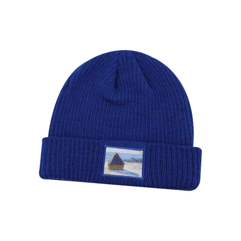 MYOMY Wool Knitted Fabric Beanies Unisex-17