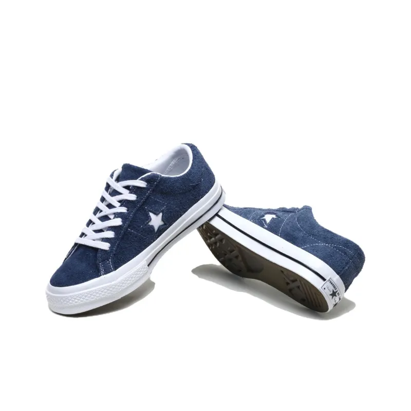 One Star Converse Ox Premium Suede 'Dark Blue'-5
