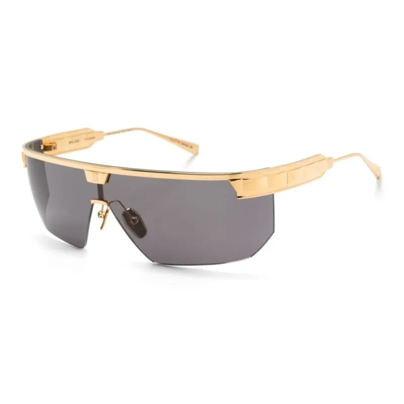 BALMAIN Eyewear Major Shield frame Sunglasses-0