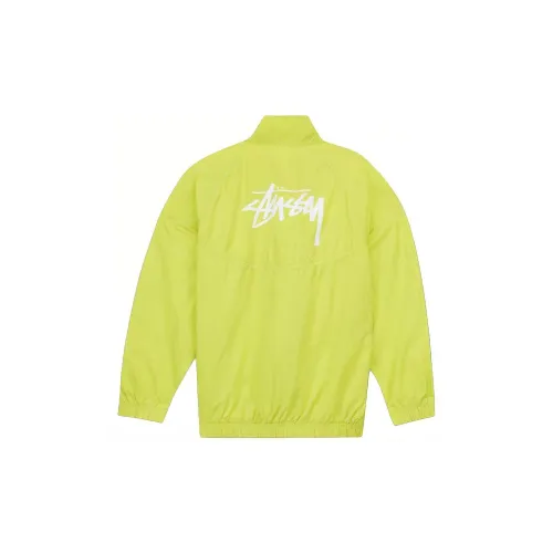 Nike Stussy X Nike Co-branded Series Jackets Unisex Bright Cactus Green