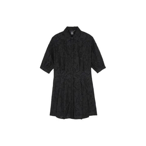 CLUB MONACO Long-Sleeved Dresses Women's Black