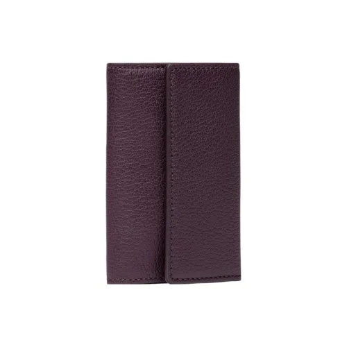 Maison Margiela Nappa Goatskin Wallet Key Pouch Women's Merlot