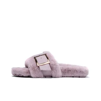 SEMIR Slide Slippers Women's Black/Pink