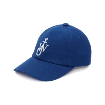 JW Anderson Anchor embroidered Cotton Cap