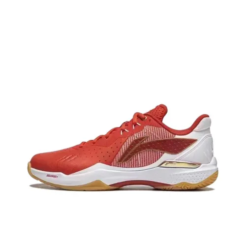 VICTOR Cushioned Anti Slip And Wear Resistant Lightweight Low Top Badminton Shoes Unisex White Blue