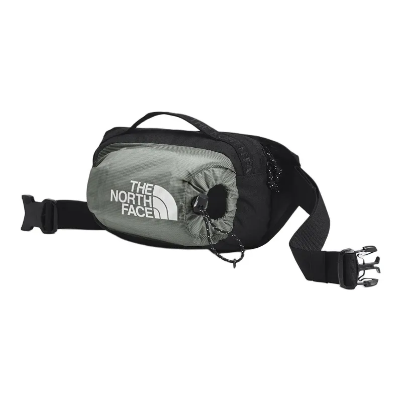 THE NORTH FACE Recycled Polyester Sling Bag, Fanny Pack Unisex Dragon Tongue Green-1