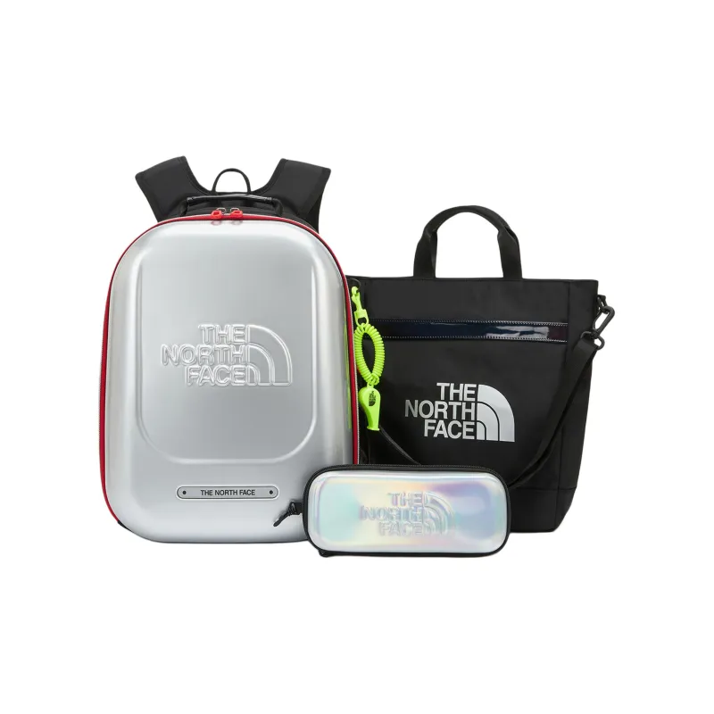 THE NORTH FACE Nylon Backpack Regular Men's Silver-0