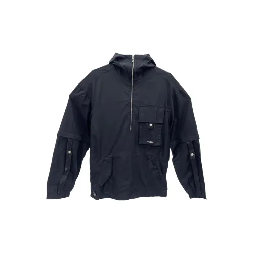 PRIVATE POLICY Jackets Men Black