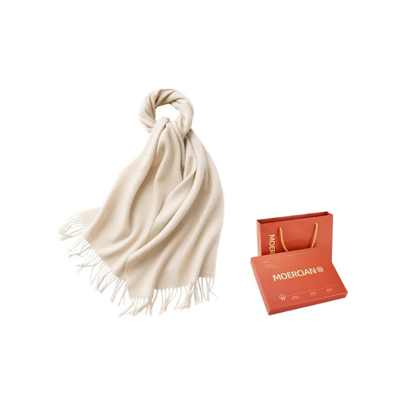 MOERCIAN Knit Scarves Women's-3