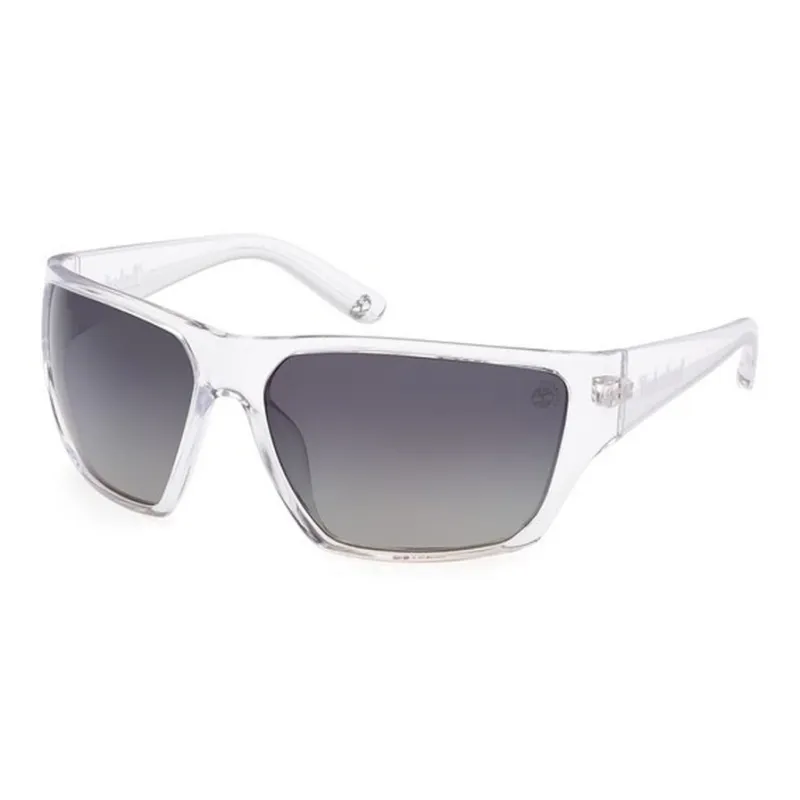 Timberland Injection Molded Irregular Shape Sunglasses Men's White-0