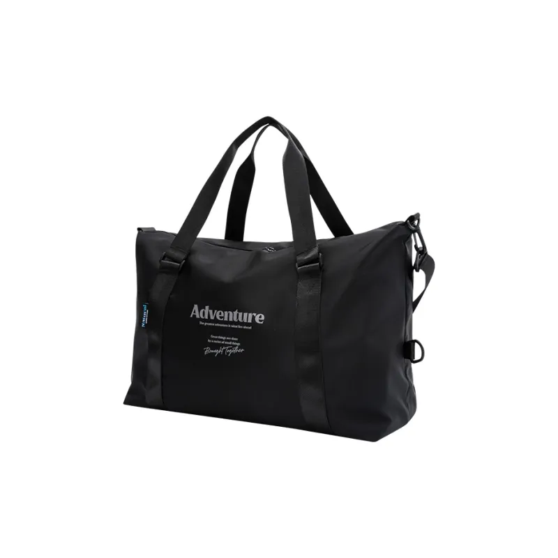 SEM/R Nylon Print Gym Bag Large Size Unisex Pink/black-4