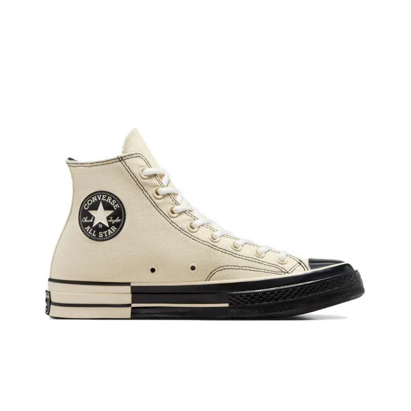 Converse Chuck 70s High 'Ivory Black'-1