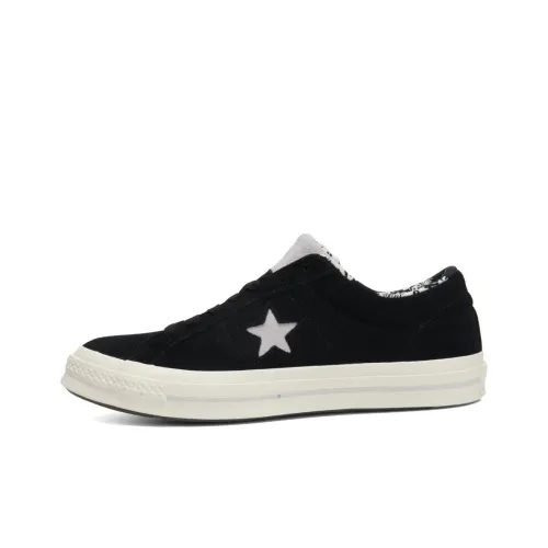 Converse One Star Ox Tropical Black