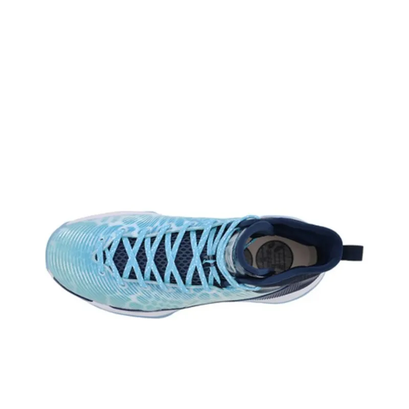 LINING YuShuai 11 Basketball Shoes Men High Top Blue-2