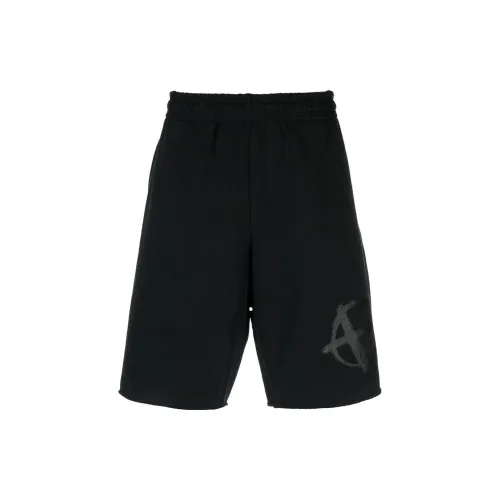 Vetements Reverse Anarchy Cotton Track Shorts