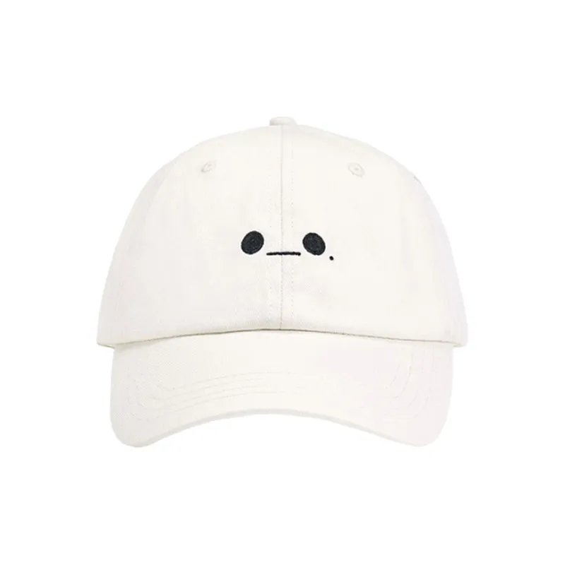 GOOD BAI Cotton Baseball Caps Unisex Black/White-2