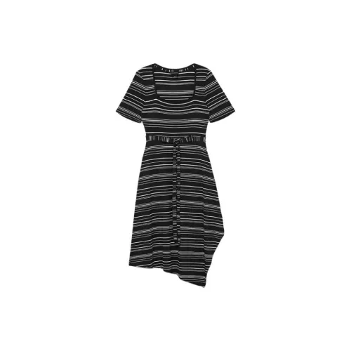 CLUB MONACO Short-Sleeved Dresses Women's Black