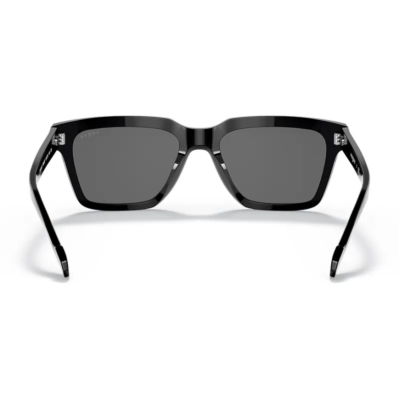 VOGUE Acetate Square Sunglasses Men's Black-2