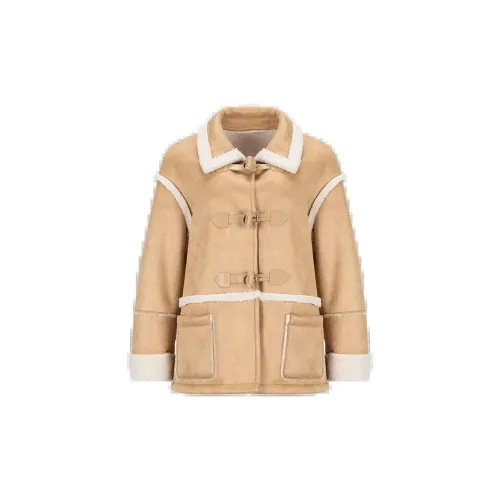 Lagogo Jackets Women's Beige Zong