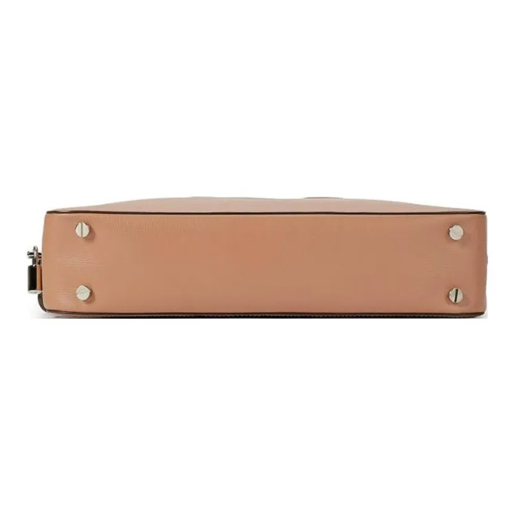 BALLY Genuine Leather Handbag, Shoulder Bag, Crossbody Bag Men's Light Brown-3