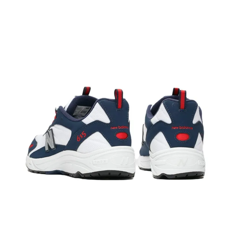 New Balance 615 D Wide 'Navy Red'-2