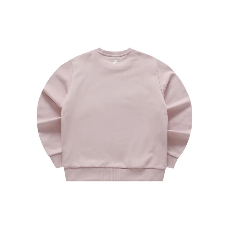 FILA FUSION Sweatshirt Women's Leather Clay Pink-1