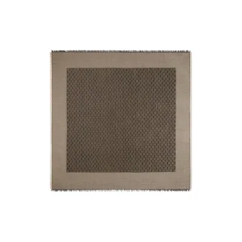 GUCCI Gg Jacquard Fringed Scarf