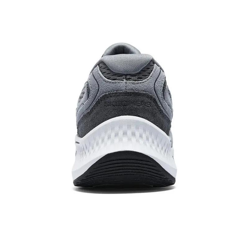 Skechers Go Run Consistent 2.0 Cushioning Wear Resistant Low Top Casual Running Shoes Women's Gray-3