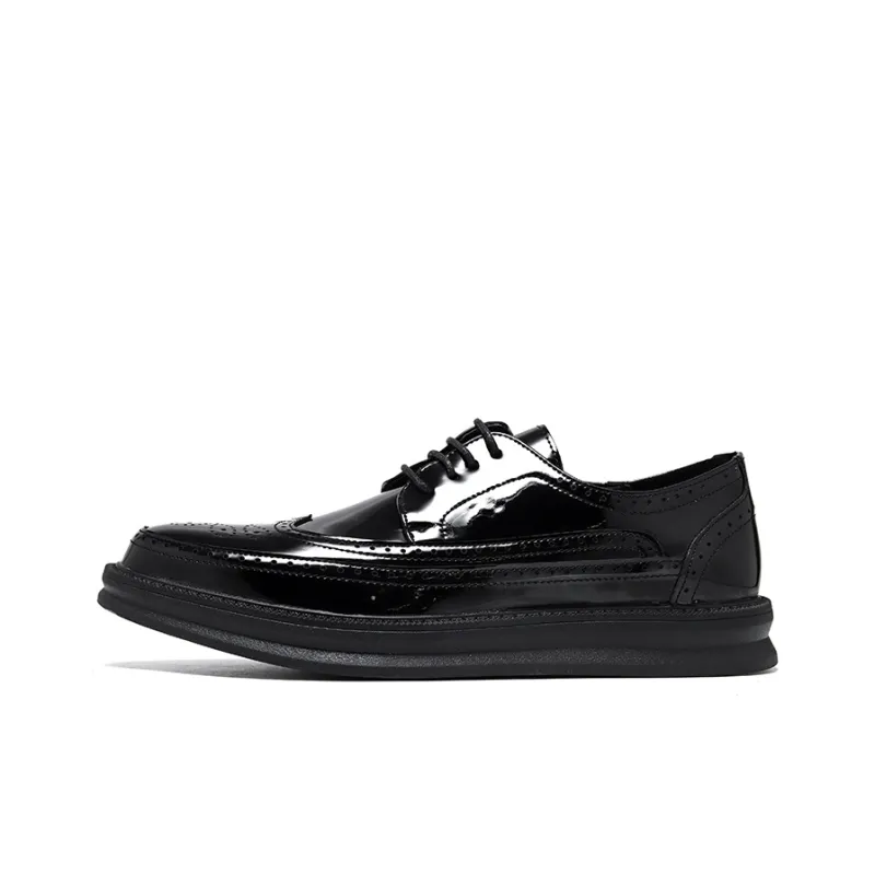 Cachiotti Dress Shoes Men Low Top Black/Light Brown/White/Gray/Glossy Leather-27