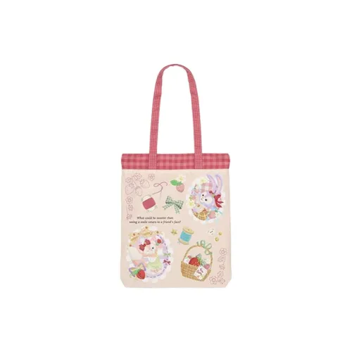 Disney 2024 Duffy And Friends Heart-shaped Strawberry Collection Handbags