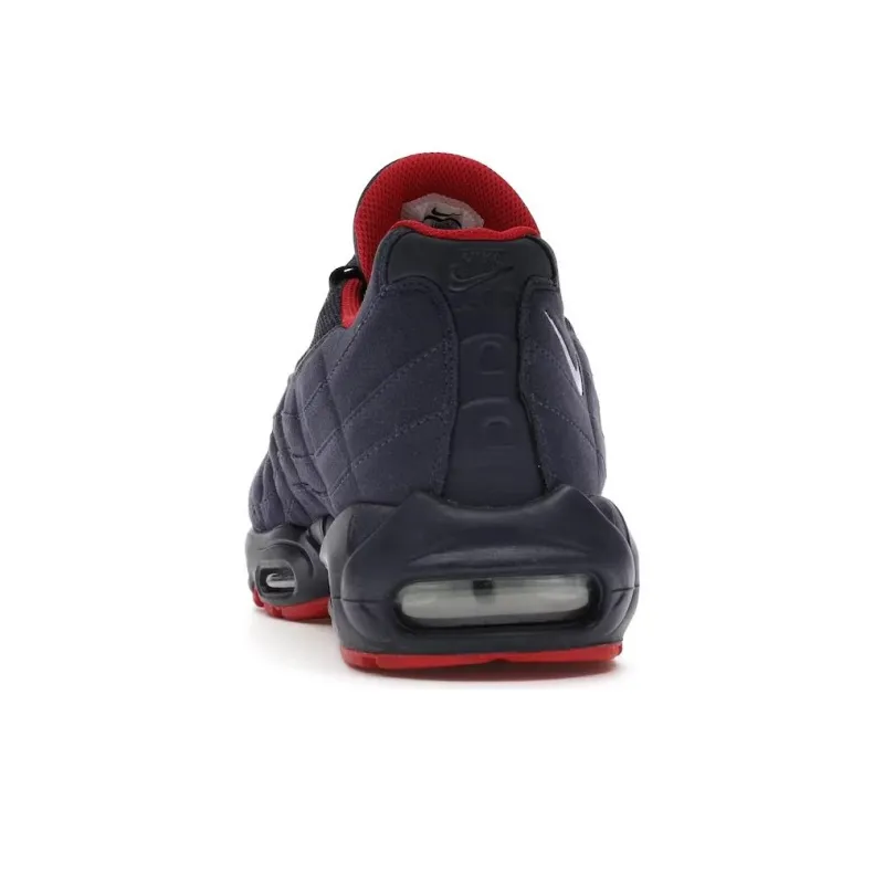 Nike Air Max 95 Midnight Navy University Red-2