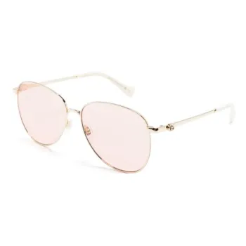 GUCCI Double G Logo engraved Cat eye Frame Glasses