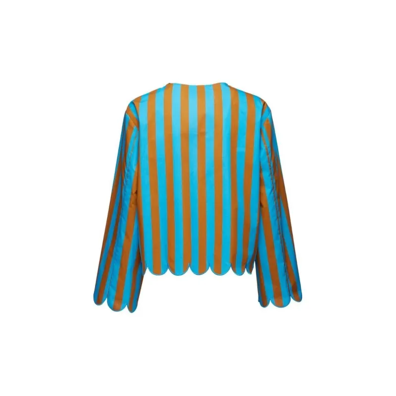 La DOUBLEJ. Vertical stripe Jacket-1