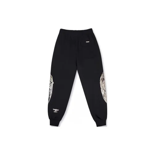 Boy London Knitted Sweatpants Unisex Black