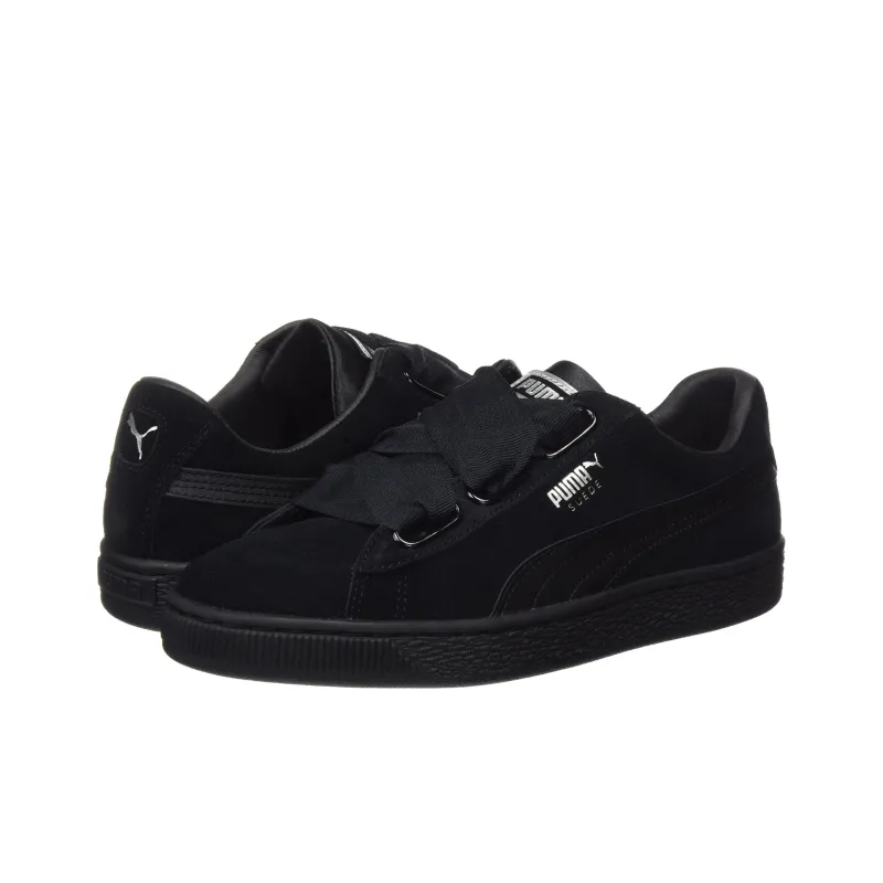 PUMA Suede Heart Ep PUMA 'Black/Metallic Beige' Women's-2