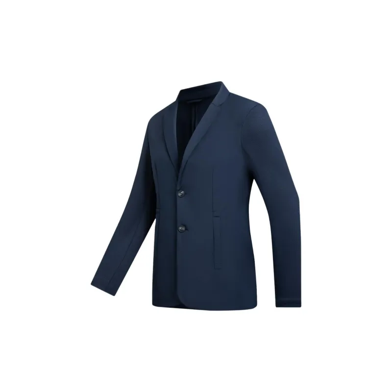 EMPORIO ARMANI Single breasted Padded Wool Blazer-2