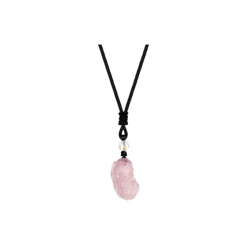 TIG Obsidian Jade Necklaces Unisex-4