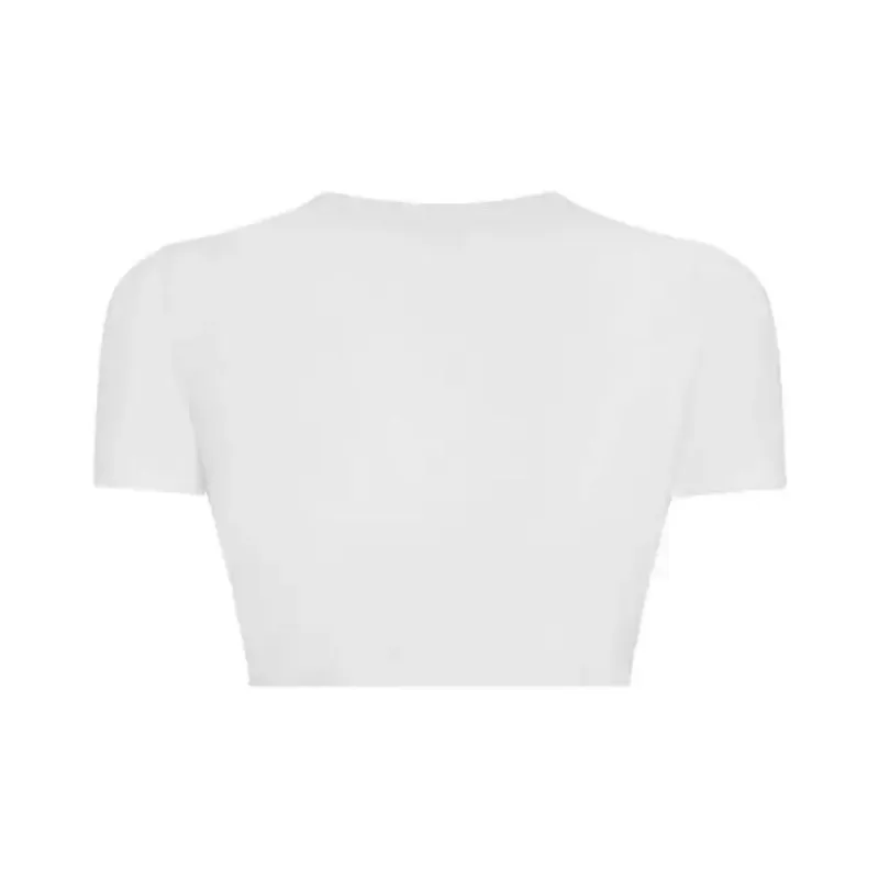 DSQUARED 2 Logo print Crop T shirt-1