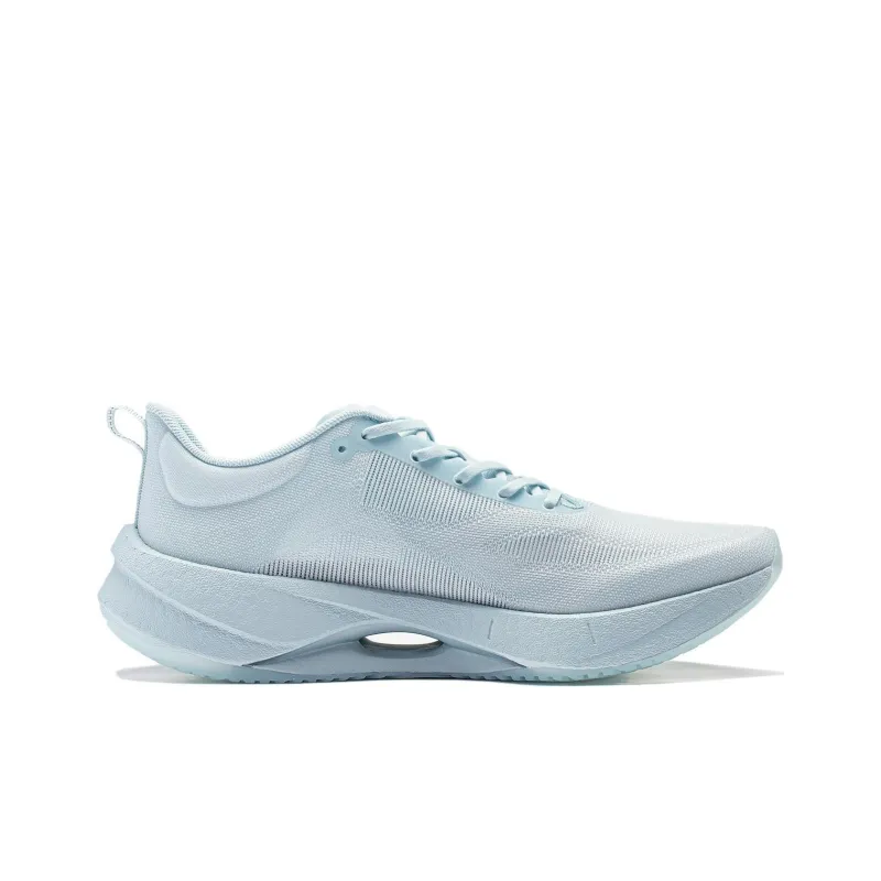 LiNing Super Light 21 Cushioned Slip Resistant Abrasion Resistant Breathable Low Top Casual Running Shoes Women's Blue-1
